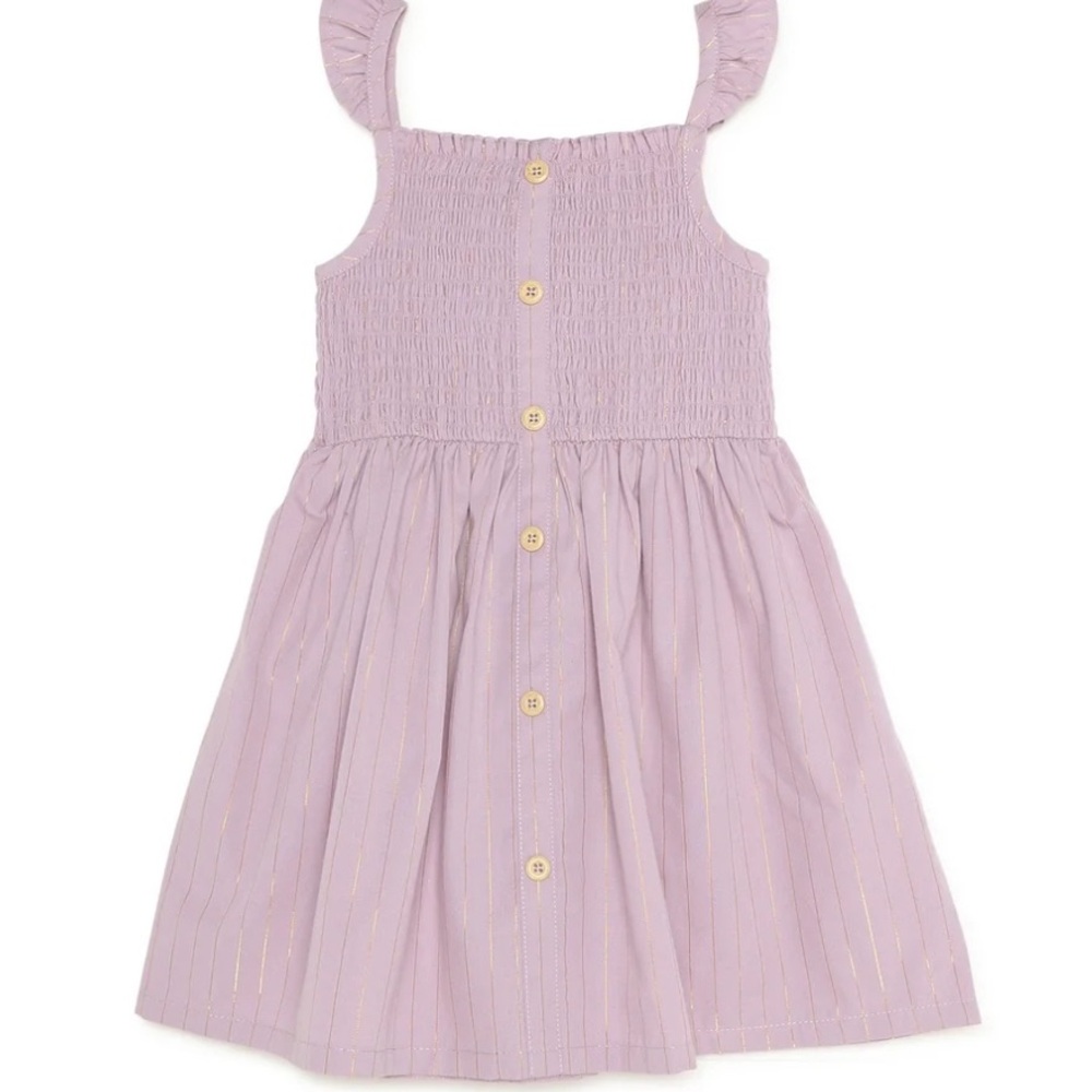 Wonder Nation Purple Sundress Sleeveless Square Neck